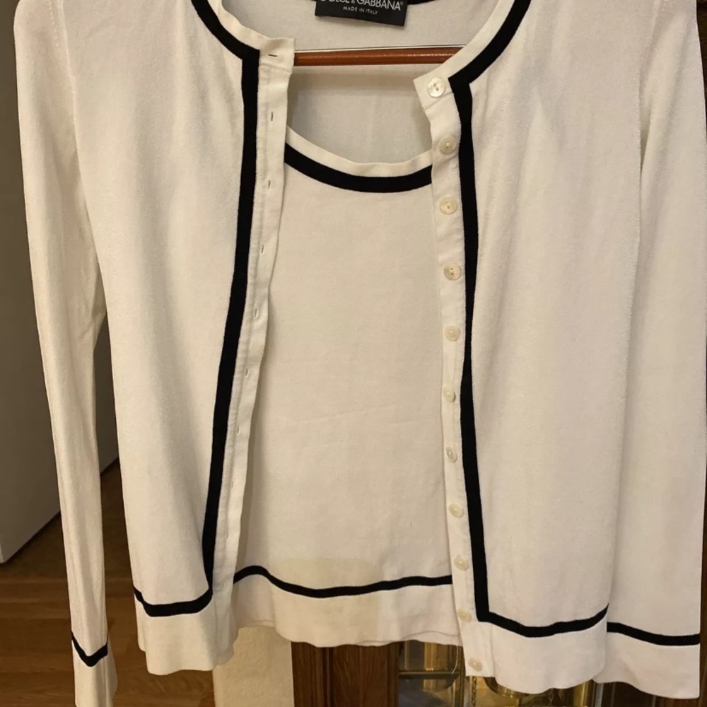 Dolce gabbana sweater set